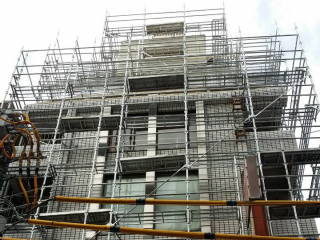 仮設足場施工例