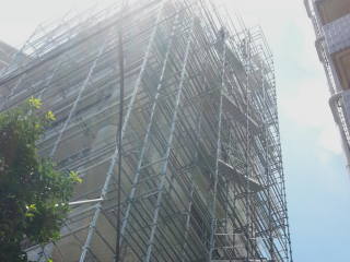 仮設足場施工例