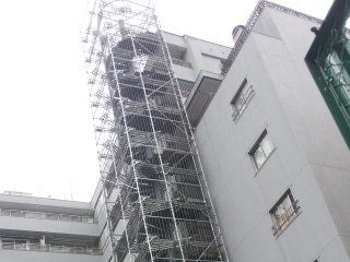 仮設足場施工例
